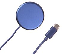 Зарядное устройство Baseus Simple Mini Magnetic Wireless Charger Blue WXJK-H03 (857645)