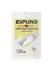 USB Flash Drive 128Gb - Exployd 650 EX-128GB-650-White (817958)