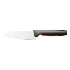 Нож кухонный Fiskars Functional Form 1057541 стальной разделочный лезв.120мм прямая заточка черный/о (1522017)