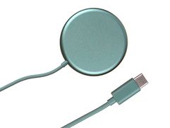 Зарядное устройство Baseus Simple Mini Magnetic Wireless Charger Green WXJK-H06 (857644)