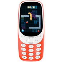 Сотовый телефон Nokia 3310 2017 (TA-1030) Red Выгодный набор + серт. 200Р!!! (443068)