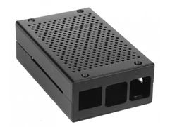 Корпус Qumo RS026 для Raspberry Pi 4B Aluminum Case Black (854629)