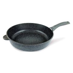 Сковорода Нева металл посуда Байкал 2528, 28см, без крышки, темно-серый (1398822)