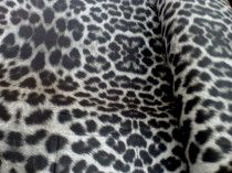 ткань Сатин Премиум Gardinen "Леопард" серый (131535)