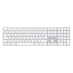 Клавиатура APPLE MQ052RS/A, USB, беспроводная, белый (491892)