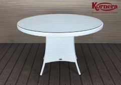 Круглый плетёный стол «Веранда», 120x120