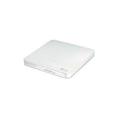 Оптический привод DVD-RW LG GP95, внешний, SATA, белый, Ret [gp95nw70] (480025)