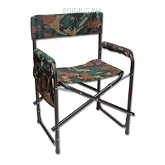Кресло складное, с карманом на подлокотнике, для рыбалки и кемпинга (24714)