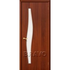 Дверь межкомнатная ламинированная 6С Л-11 (ИталОрех) Series (20595)