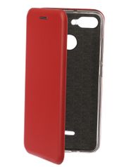 Аксессуар Чехол-книга Innovation для Xiaomi Redmi 6 Book Silicone Red 12467 (593613)