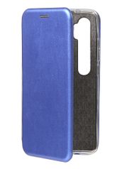 Чехол Innovation для Xiaomi Mi Note 10 Book Silicone Magnetic Blue 17054 (759891)