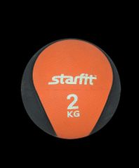 Медицинболы STARFIT Медбол PRO GB-702, 2 кг, оранжевый (4953082)