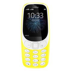 Сотовый телефон Nokia 3310 dual sim 2017, желтый (1007313)
