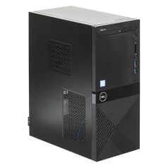 Компьютер DELL Vostro 3670, Intel Core i3 8100, DDR4 4Гб, 1000Гб, Intel UHD Graphics 630, DVD-RW, CR, Linux, черный [3670-0939] (1067947)