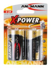 Батарейка D - Ansmann X-Power LR20 BL2 (2 штуки) 5015633 / 9463 (835002)