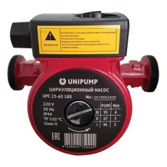 Садовый насос UNIPUMP UPС 25-60 180, циркуляционный [50058] (1491602)