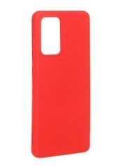 Чехол Krutoff для Samsung Galaxy A72 Silicone Red 12451 (817507)