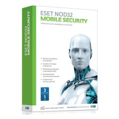 ПО Eset NOD32 NOD32 Mobile Security 3 устройства 1 год Base Box (NOD32-ENM2-NS(BOX)-1-1) (880493)