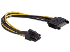 Аксессуар Разветвитель питания Gembird Cablexpert SATA - PCI-Express 6-pin CC-PSU-SATA (826303)