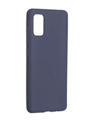 Чехол Zibelino для Samsung Galaxy A41 Soft Matte Blue ZSM-SAM-A41-DBLU (746955)