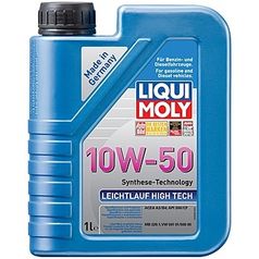 LIQUI MOLY Leichtlauf High Tech 10W-50 | НС-синтетическое 1Л (196)