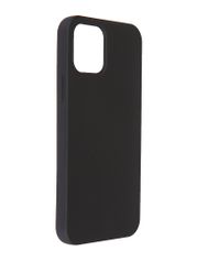 Чехол Pero для APPLE iPhone 12 / 12 Pro Liquid Silicone Black PCLS-0025-BK (854412)