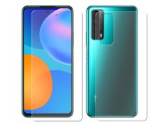Гидрогелевая пленка LuxCase для Huawei P Smart 2021 0.14mm Front and Back Transparent 86033 (850276)