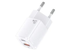 Зарядное устройство Usams US-CC128 T37 Super Si USB QC3.0 + PD 20W Fast Charger White CC128TC02 (851514)