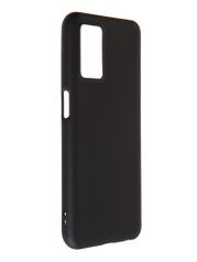 Чехол DF для Oppo A54 4G с микрофиброй Silicone Black oOriginal-12 (853181)