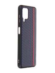 Чехол G-Case для Samsung Galaxy A22 4G SM-A225F Carbon Dark Blue GG-1456 (865803)