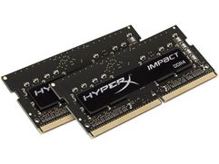 Модуль памяти HyperX Impact DDR4 SO-DIMM 2666MHz PC4-21300 CL15 - 16Gb KIT (2x8Gb) HX426S15IB2K2/16 (621403)