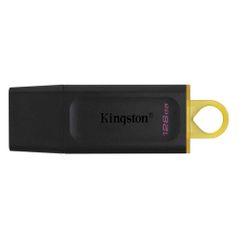 Флешка USB Kingston DataTraveler Exodia 128ГБ, USB3.1, черный и желтый [dtx/128gb] (1424002)