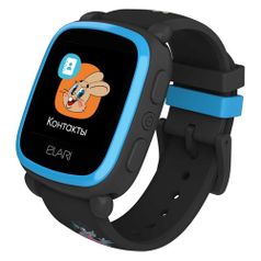 Смарт-часы ELARI KidPhone Ну, погоди!, 1.4", черный / черный (1388248)