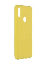 Чехол Pero для Samsung Galaxy A11 / M11 Soft Touch Yellow CC01-A11Y (789794)