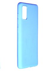 Чехол Pero для Samsung Galaxy A41 Liquid Silicone Light-Blue PCLS-0008-LB (789675)