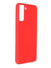 Чехол Pero для Samsung Galaxy S21 Plus Liquid Silicone Red PCLS-0039-RD (854684)