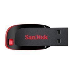 Флешка USB Sandisk Cruzer Blade 16ГБ, USB2.0, черный [sdcz50-016g-b35] (561499)