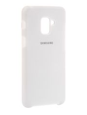 Аксессуар Чехол Innovation для Samsung Galaxy A8 Plus 2018 Silicone White 11923 (588411)