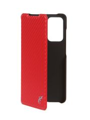 Чехол G-Case для Samsung Galaxy A52 SM-A525F Slim Premium Carbon Red GG-1452 (865808)