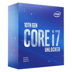 Процессор Intel Core i7 10700KF, LGA 1200, BOX (без кулера) [bx8070110700kf s rh74] (1432412)