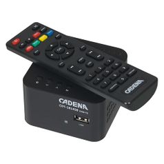 Ресивер DVB-T2 Cadena CDT-1814SB, черный (1125622)