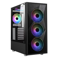 Корпус ATX Formula F-3708, Midi-Tower, без БП, черный (1403258)