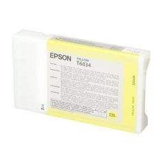 Картридж EPSON T6034, желтый [c13t603400] (806258)