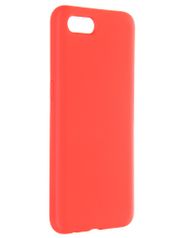 Чехол Krutoff для Realme C2 Silicone Case Red 12391 (817551)
