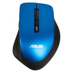 Мышь ASUS WT425, оптическая, беспроводная, USB, синий [90xb0280-bmu040] (339420)