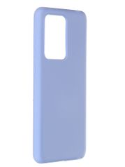 Чехол Pero для Samsung Galaxy S20 Ultra Liquid Silicone Light Blue PCLS-0011-LB (789403)