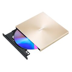 Оптический привод DVD-RW ASUS SDRW-08U9M-U, внешний, USB, золотистый, Ret [sdrw-08u9m-u/gold/g/as] (1087860)