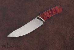 Нож из стали Vg-10 «Кайман», рукоять: мельхиор,стаб береза (9217)