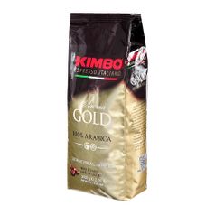 Кофе зерновой KIMBO Aroma Gold 100% Arabica, средняя обжарка, 1000 гр (1097174)