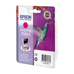 Картридж Epson T0803, пурпурный / C13T08034011 (688564)